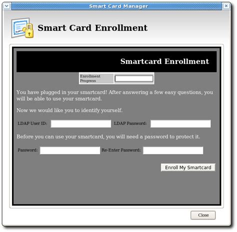 Smart Card Enrollment 